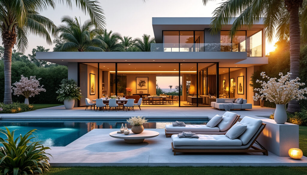 découvrez l'art de la photographie de villas, où chaque image sublime la mise en scène et la décoration des espaces. plongez dans des ambiances uniques et laissez-vous inspirer par des designs d'intérieur élégants pour vos projets immobiliers.