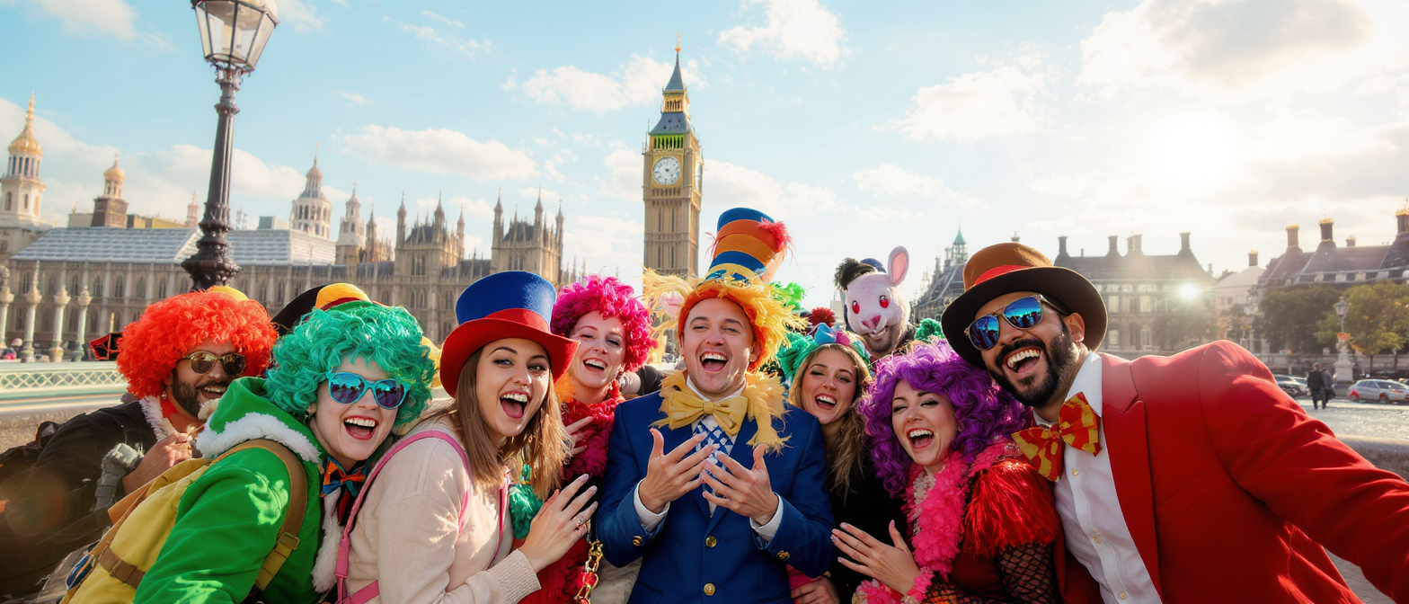 découvrez londres autrement avec une séance photo personnalisée qui allie humour et situations cocasses. vivez une expérience unique et mémorable à travers des photos originales dans les lieux emblématiques de la capitale anglaise !